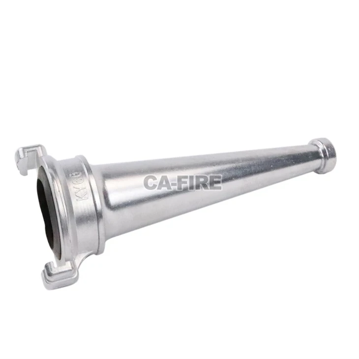 GOST / Russian Type Fire Nozzle For Fire Hoses Aluminum Alloy high quality
