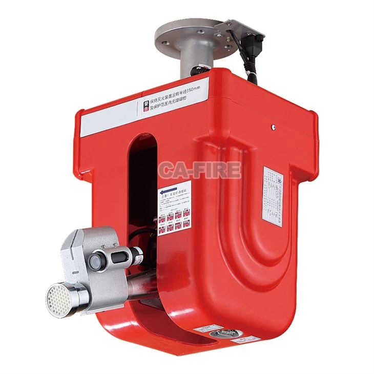 Cañón de agua de monitor de combate de incendios automáticos