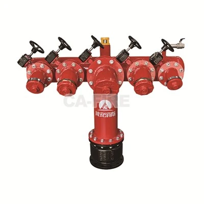 Boca de incendio roja